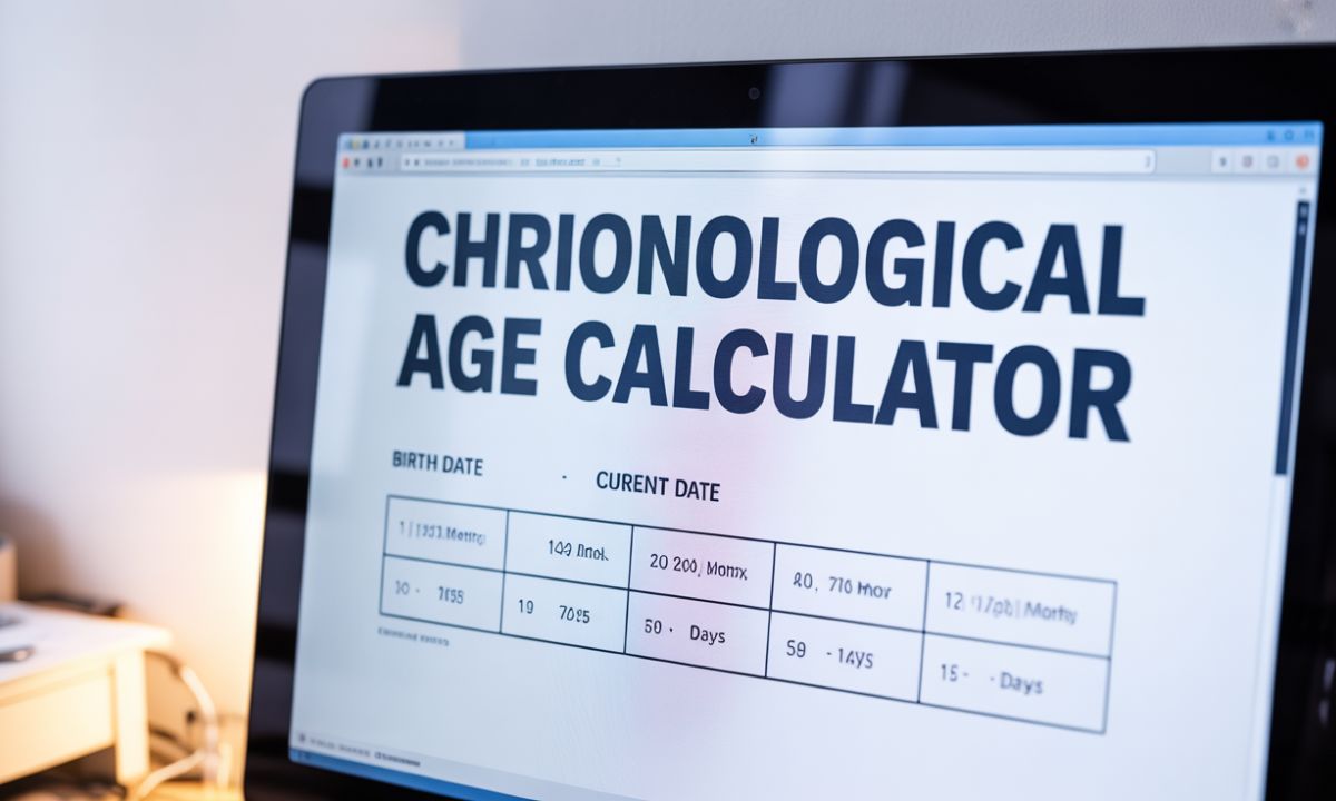 Chronological Age Calculator