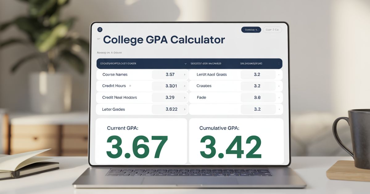 College Gpa Calculator