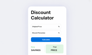 Discount Calculator