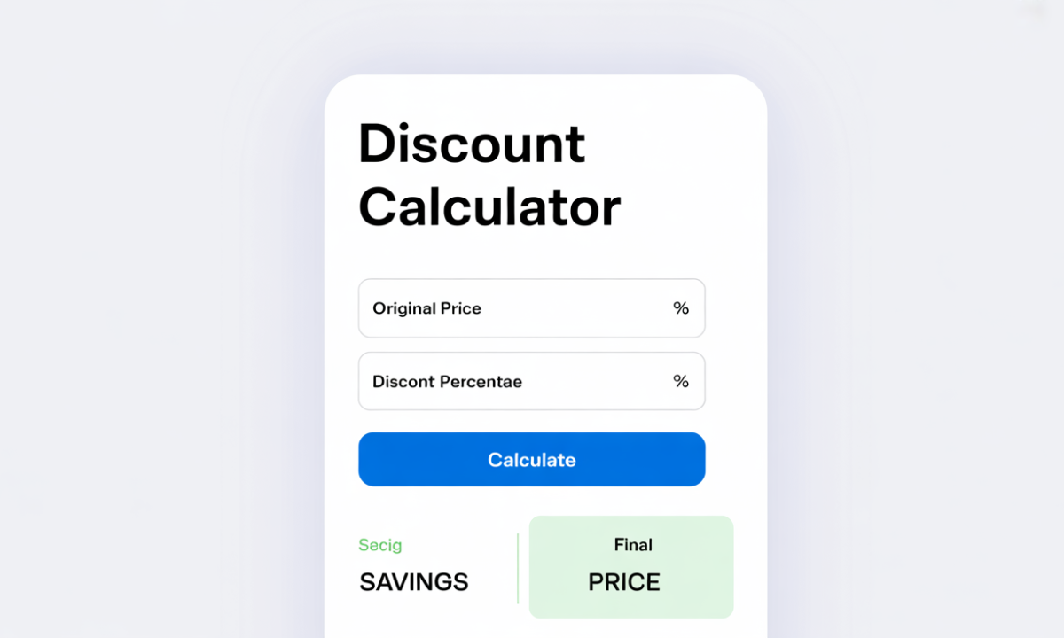 Discount Calculator